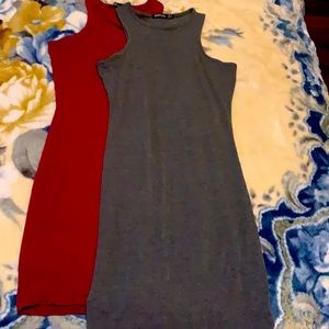 (2) basic racerback body on dresses